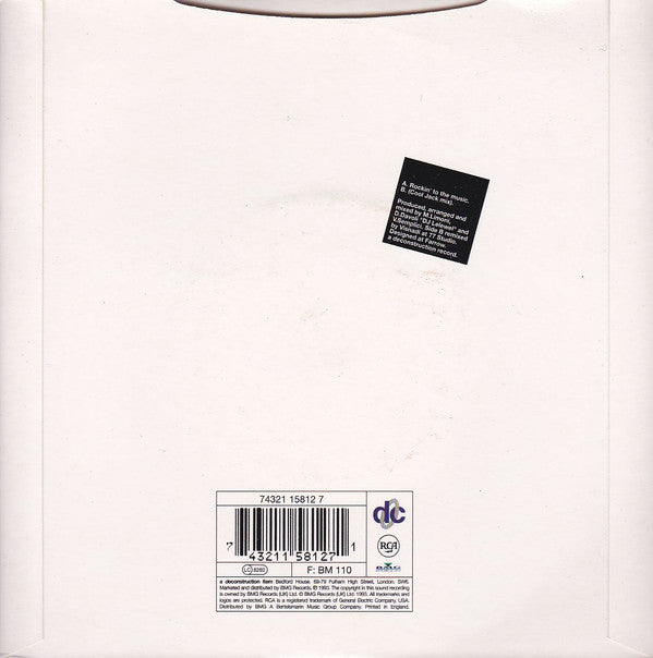 Black Box - Rockin' To The Music - Used Vinyl Record 7" image 2