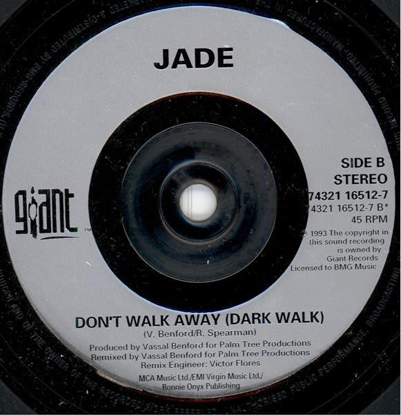 Jade - One Woman - Used Vinyl Record 7" image 4