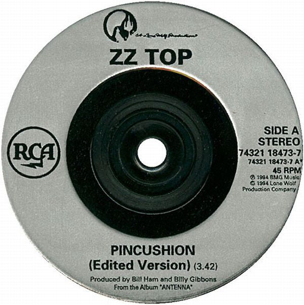 ZZ Top - Pincushion - Used Vinyl Record 7" image 3