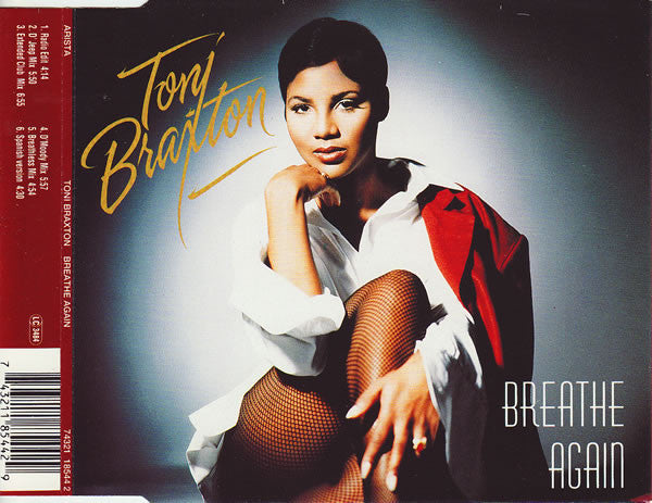 Toni Braxton - Breathe Again - Used CD image 2