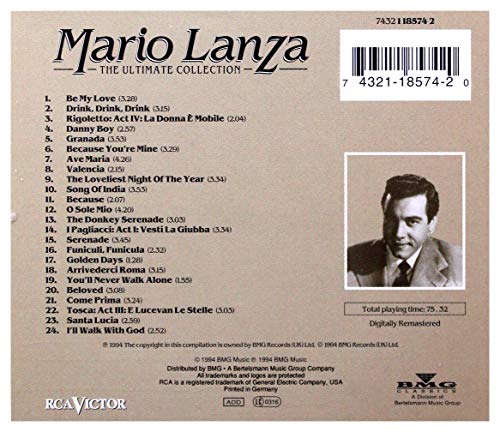 Mario Lanza - : The Ultimate Collection - CD image 2
