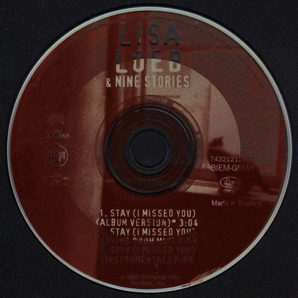 Lisa Loeb & Nine Sto - Stay (I Missed You) - Used CD image 3