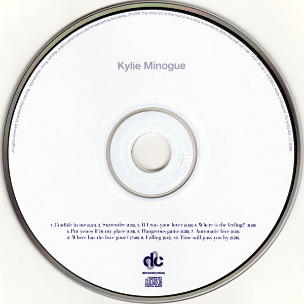 Kylie Minogue - Used CD image 4