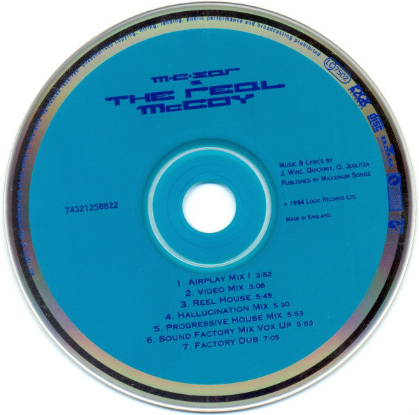Real McCoy - Run Away - Used CD image 3