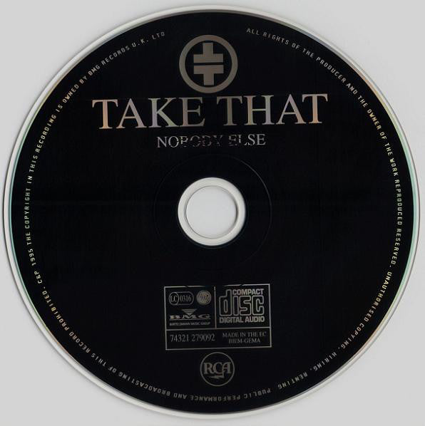Take That - Nobody Else - Used CD image 3