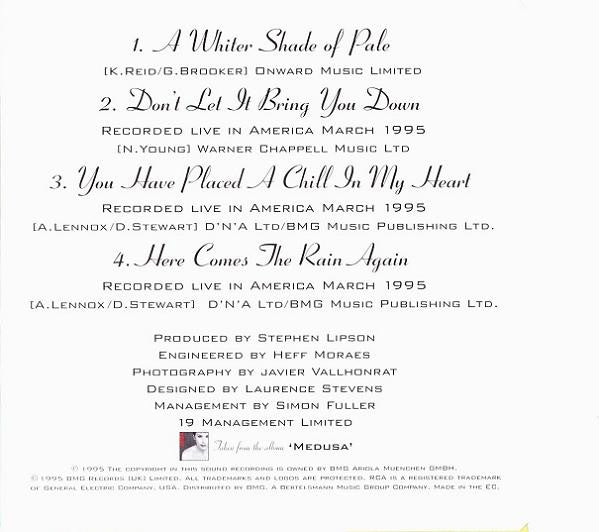 Annie Lennox - A Whiter Shade Of Pale - Used CD image 3