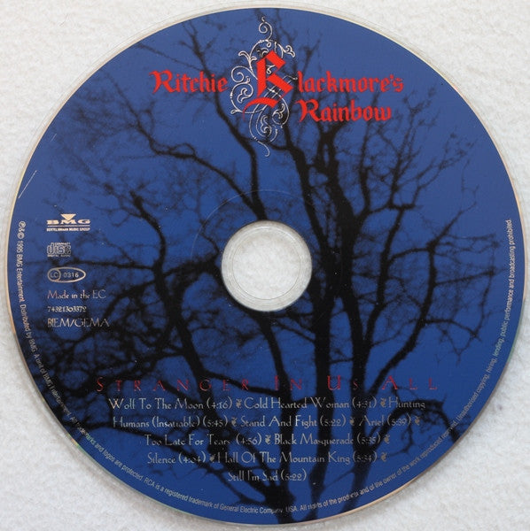 Rainbow - Stranger In Us All - CD image 4