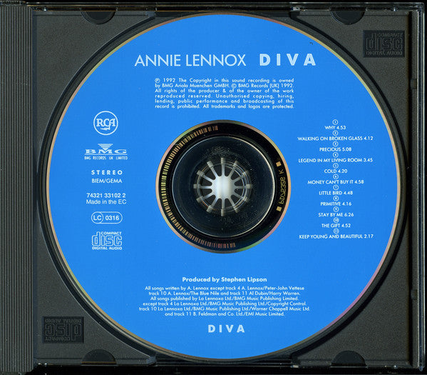 Annie Lennox - Diva - CD image 10