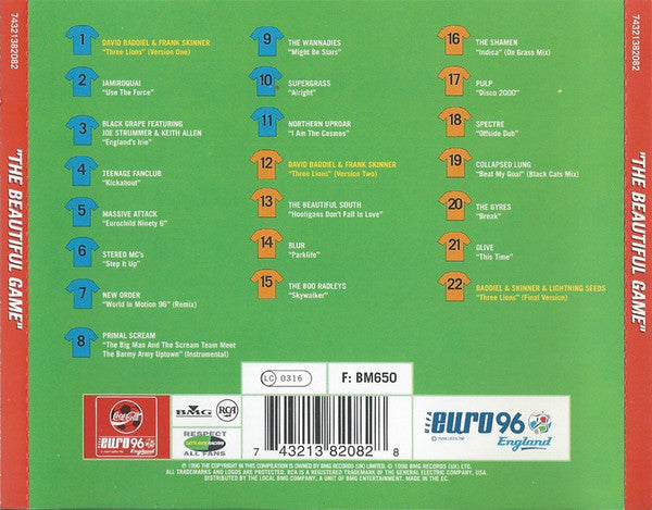 Various - Beautiful Game - Used CD image 2