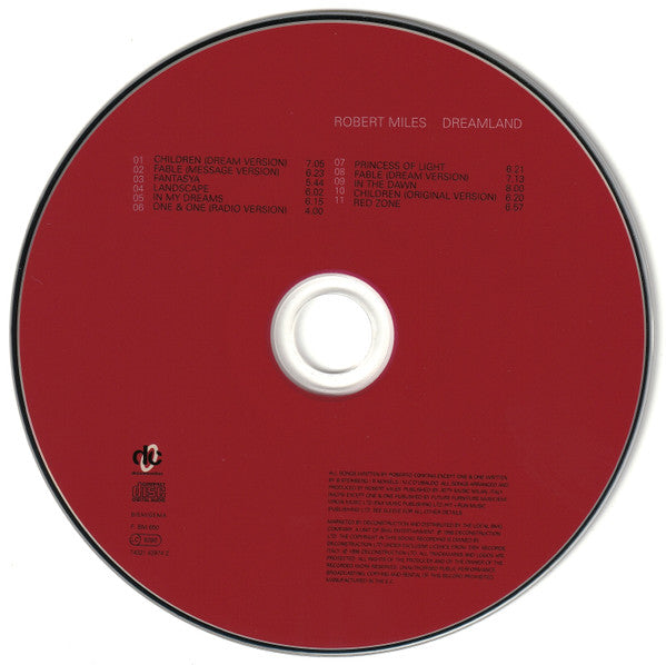 Robert Miles - Dreamland - CD image 3