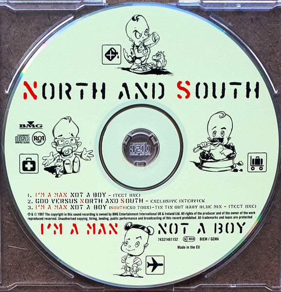 North And South - I'm A Man Not A Boy - Used CD image 8