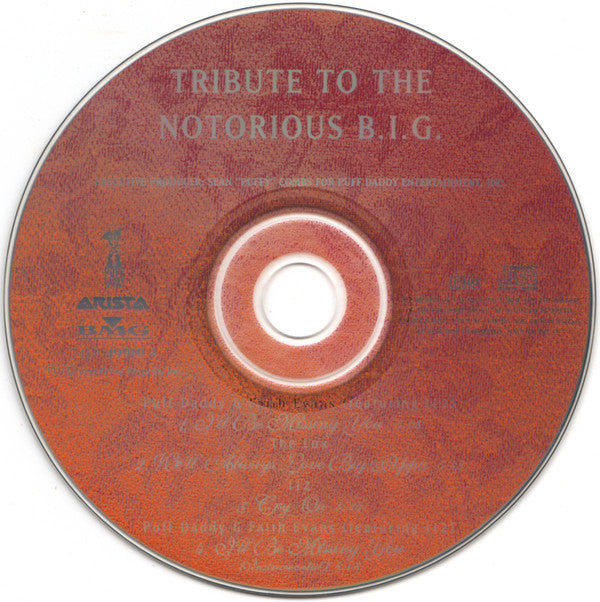 Puff Daddy - Tribute To The Notorious B.I.G. - Used CD image 9