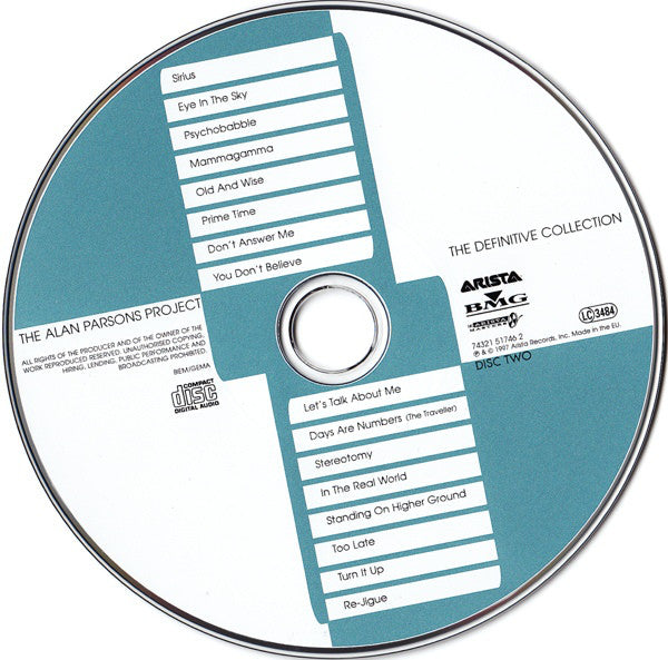 Alan Parsons Project - Definitive Collection - CD image 5