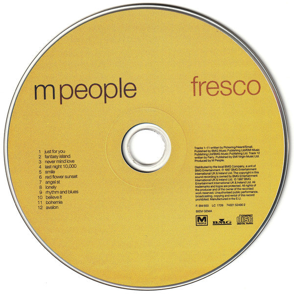 M People - Fresco - Used CD image 5