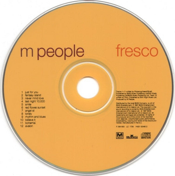 M People - Fresco - Used CD image 8