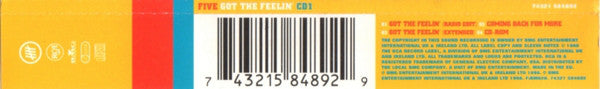Five - Got The Feelin' - Used CD image 3