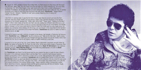 Lou Reed - Transformer - Used CD image 10