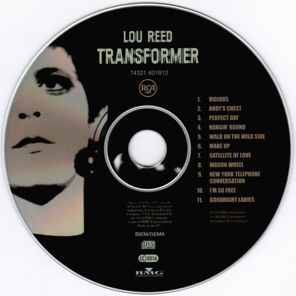 Lou Reed - Transformer - Used CD image 3