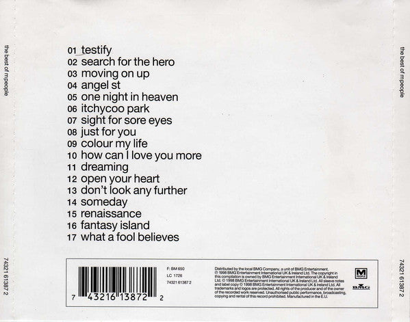 M People - Best Of - Used CD image 7