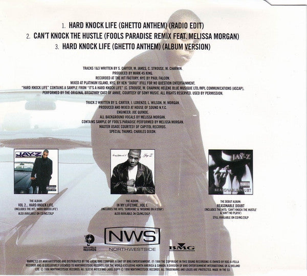 Jay-Z - Hard Knock Life (Ghetto Anthem) - Used CD image 2