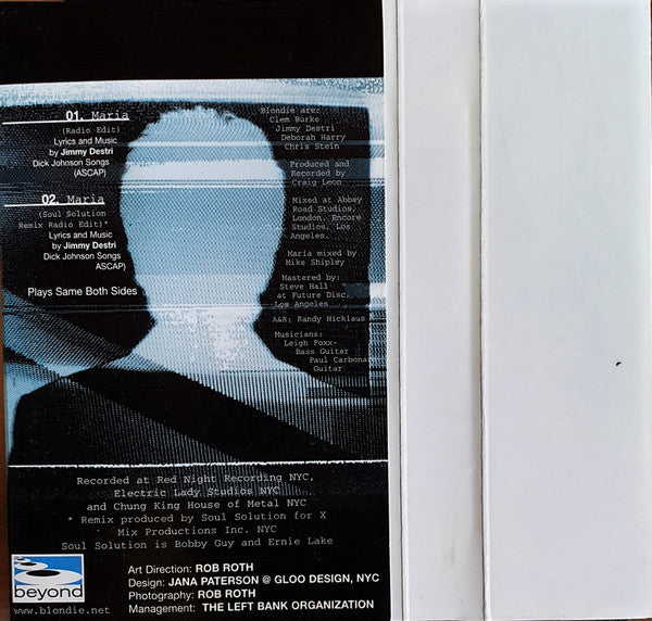 Blondie - Maria - Used Cassette image 2