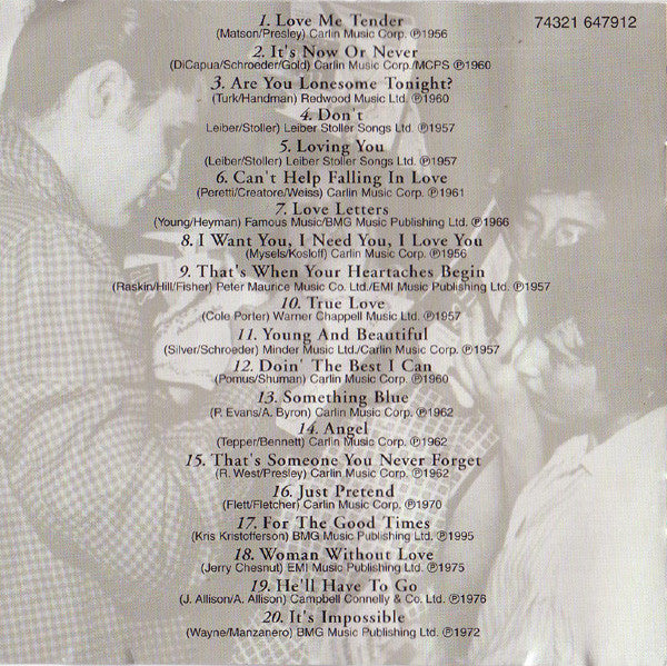 Elvis Presley - Love Songs - Used CD image 4