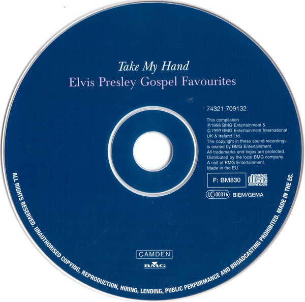 Elvis Presley - Take My Hand Gospel Favourites - CD image 3