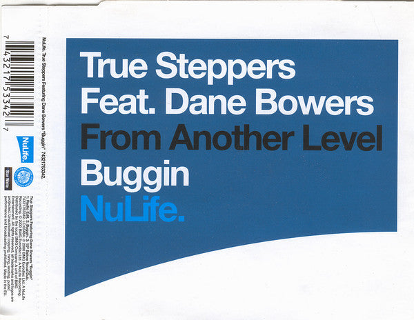True Steppers - Buggin - Used CD image 1