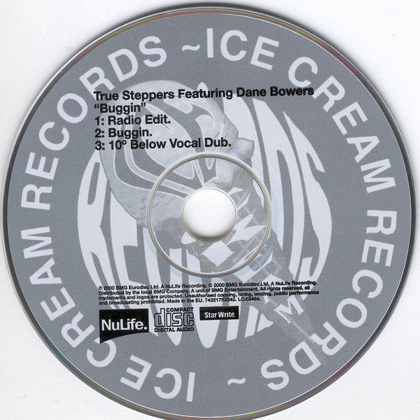True Steppers - Buggin - Used CD image 6