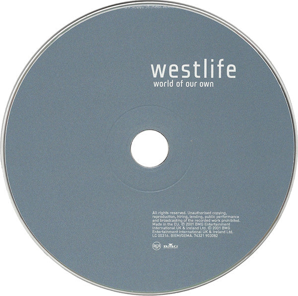 Westlife - World Of Our Own - Used CD image 1