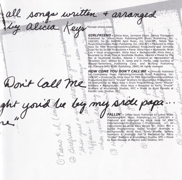 Alicia Keys - Songs In A Minor - Used CD image 10