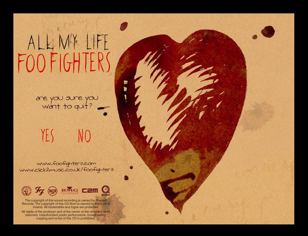 Foo Fighters - All My Life - CD image 5