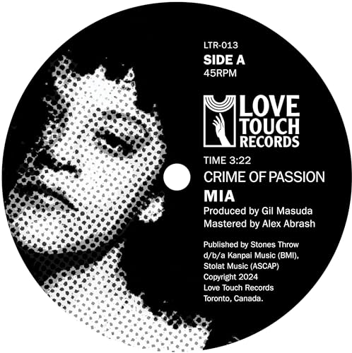 MIA - CRIME OF PASSION B/W LOVE BUG - Vinyl Record VL image 1