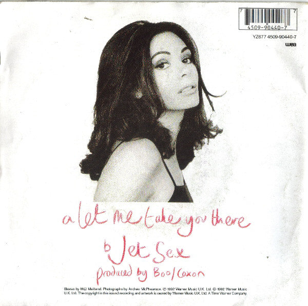 Betty Boo - Let Me Take You There - Used Vinyl Record 7" image 7