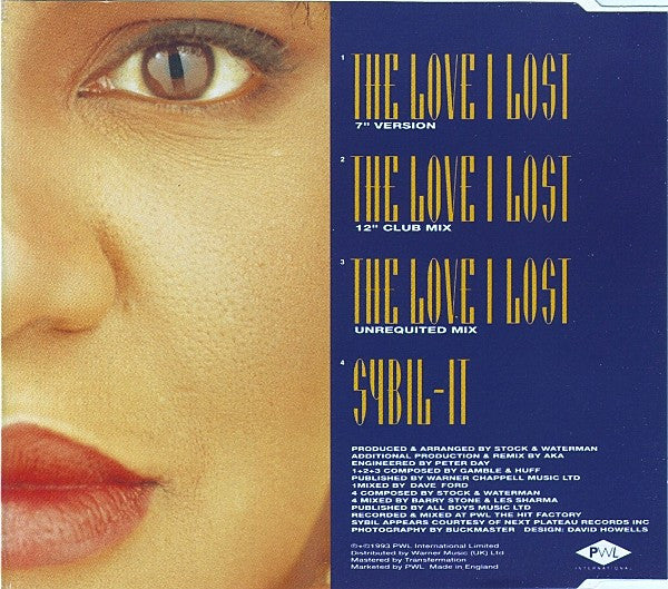West End - Love I Lost - Used CD image 7