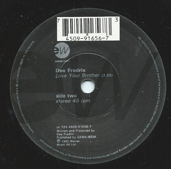 Dee Fredrix - And So I Will Wait For You - Used Vinyl Record 7" image 8