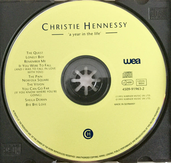 Christie Hennessy - A Year In The Life - Used CD image 7