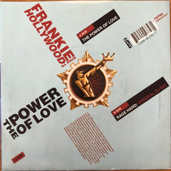 Frankie Goes To Holl - Power Of Love - Used Vinyl Record 7" image 2