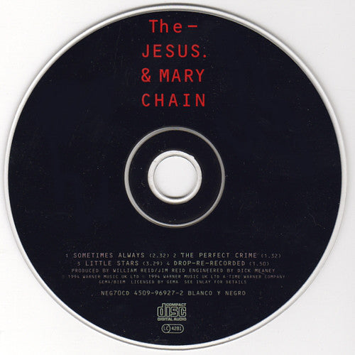 Jesus And Mary Chain - Sometimes Always - Used CD image 4