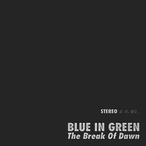 Blue In Green - Break Of Dawn - 45 RPM One Step - Vinyl Record lp image 1