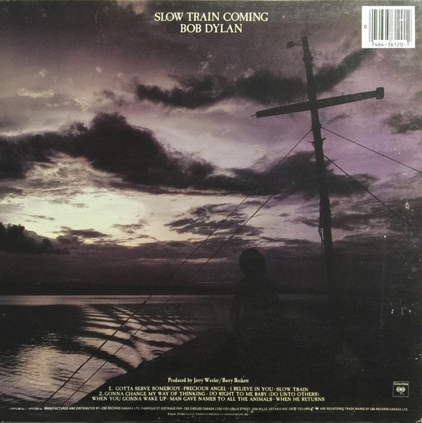 Bob Dylan - Slow Train Coming - Used Vinyl Record image 2