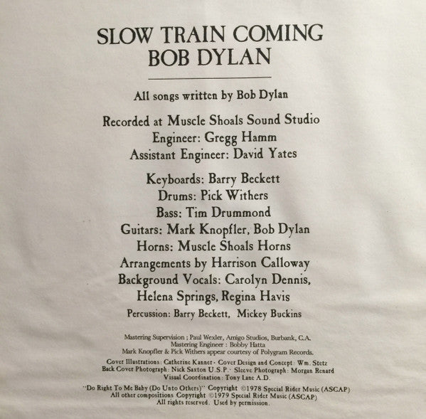 Bob Dylan - Slow Train Coming - Used Vinyl Record image 5