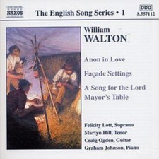 Sir William Walton - Anon In Love  • Façade Settings • A Song For image 1