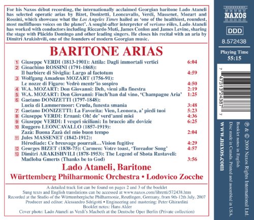 Giuseppe Verdi - Baritone Arias - CD image 2