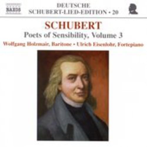 HOLZMAIR:EISENLOHR - SCHUBERT:POETS SENSIBILITY 3 - CD image 1