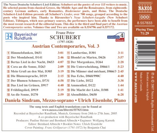 SINDRAM:EISENLOHR - AUSTRIAN CONTEMPORARIES VOL 3 - CD image 2