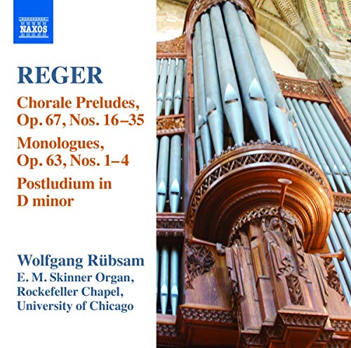 WOLFGANG RUBSAM - REGER:ORGAN WORKS VOL. 15 - CD image 1