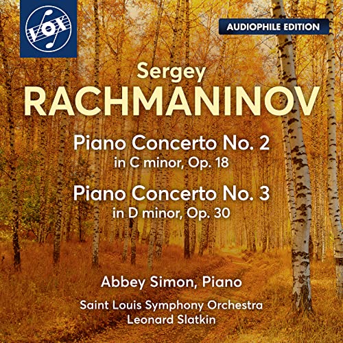 SIMON/SLATKIN/ST LOU - SERGEY RACHMANINOV PIANO CONC - CD image 1
