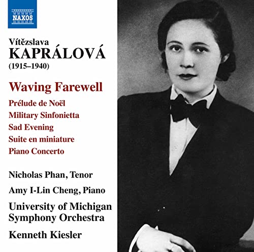 MICHICAN SO/KIESLER - KAPRALOVA:WAVING FAREWELL - cd image 1