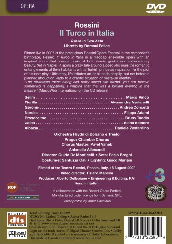 Il Turco in Italia: Teatro Rossini, Pesaro (Allemandi) - DVD image 2